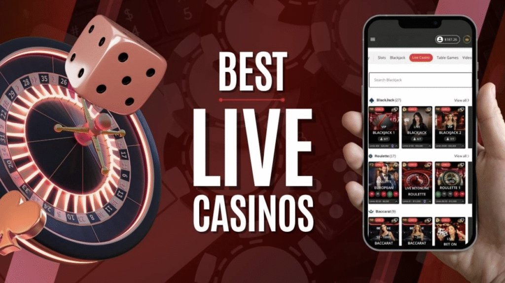 What are the benefits of playing at a live casino?